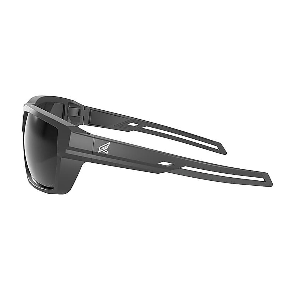 Edge Eyewear - LS116 - Anti-Fog Lassen Safety Glasses Smoke Lens Black Frame