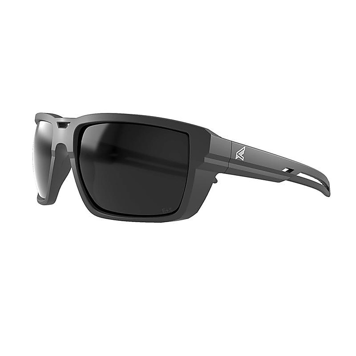 Edge Eyewear - LS116 - Anti-Fog Lassen Safety Glasses Smoke Lens Black Frame