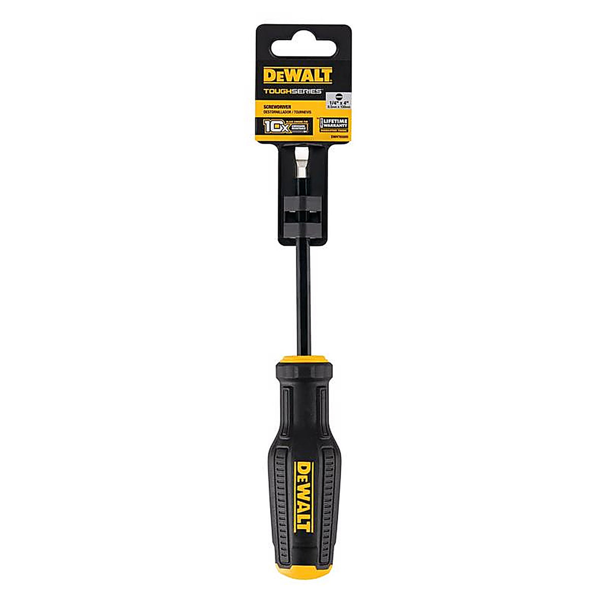 DeWalt - DWHT65005 - Toughseries 1/4 In. X 4 In. L Slotted Screwdriver 1 Pack