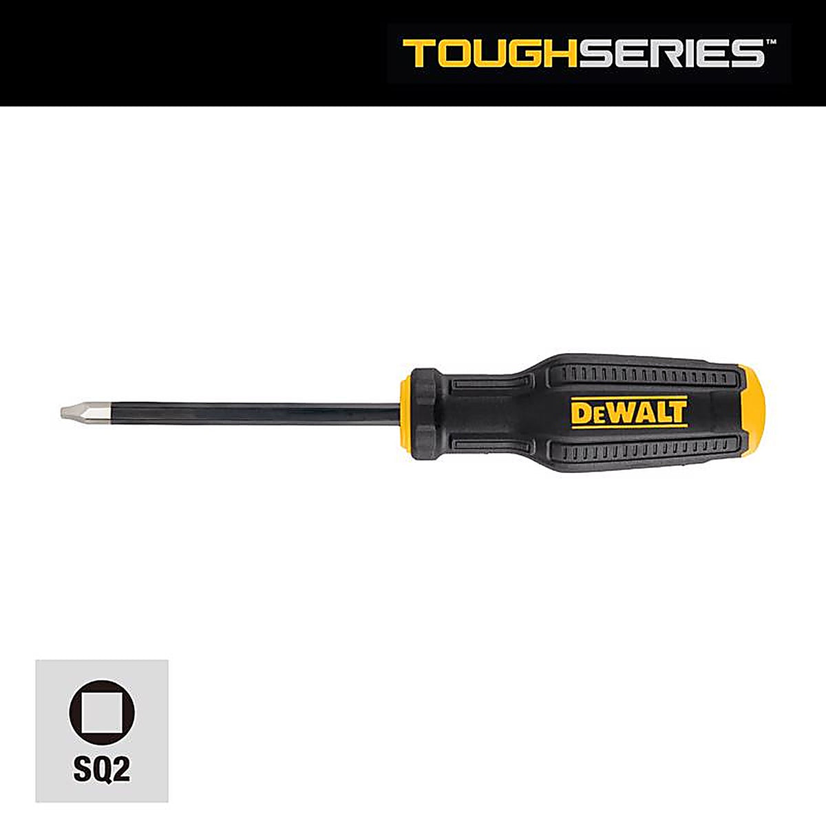 DeWalt - DWHT65011 - Toughseries Sq2 Size X 4 In. L Screwdriver 1 Piece