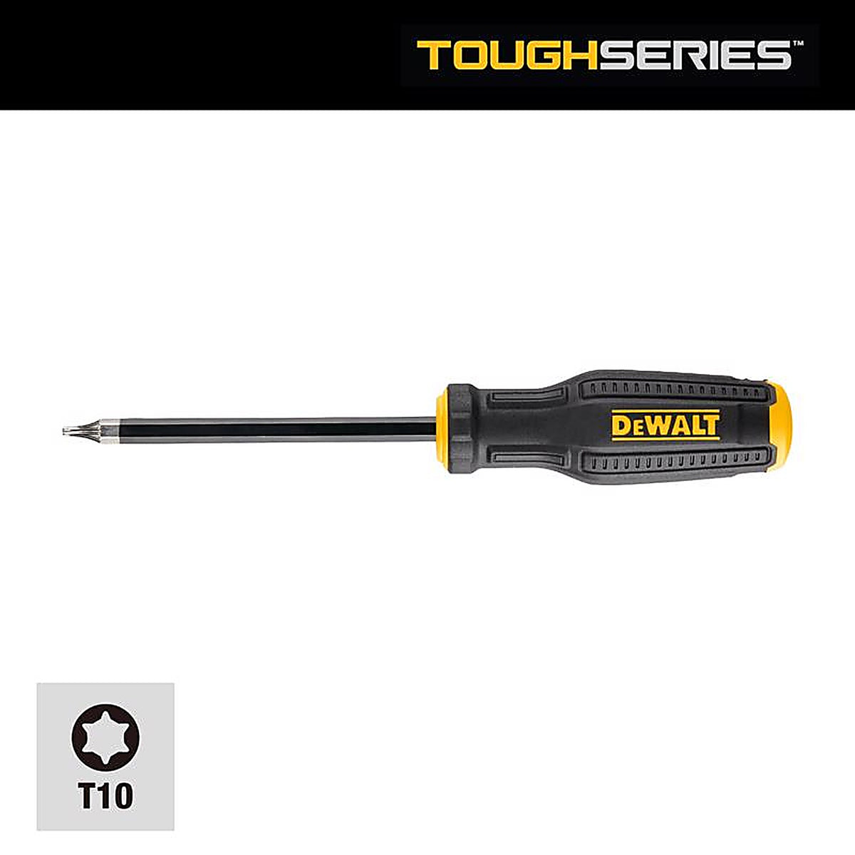 DeWalt - DWHT65012 - Toughseries T10 Size X 4 In. L Screwdriver 1 Piece