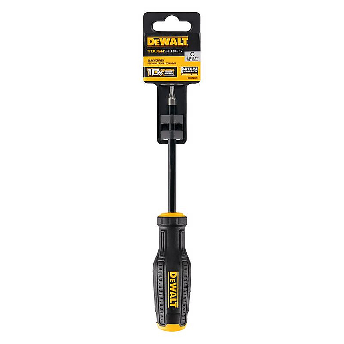 DeWalt - DWHT65013 - Toughseries T15 Size X 4 In. L Screwdriver 1 Piece