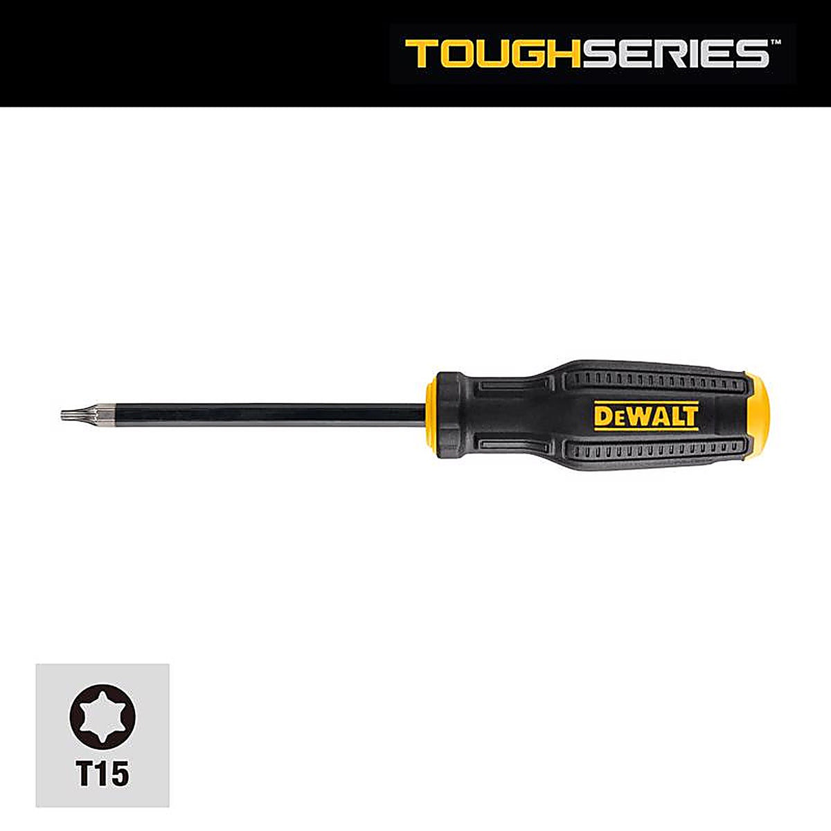 DeWalt - DWHT65013 - Toughseries T15 Size X 4 In. L Screwdriver 1 Piece