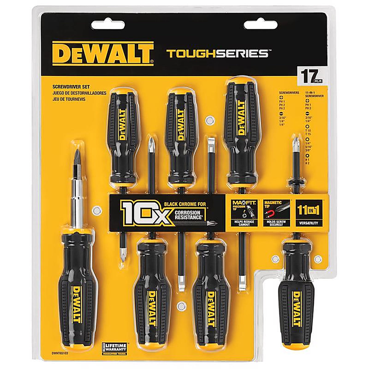 DeWalt - DWHT65103 - Toughseries Screwdriver Set 17 Piece