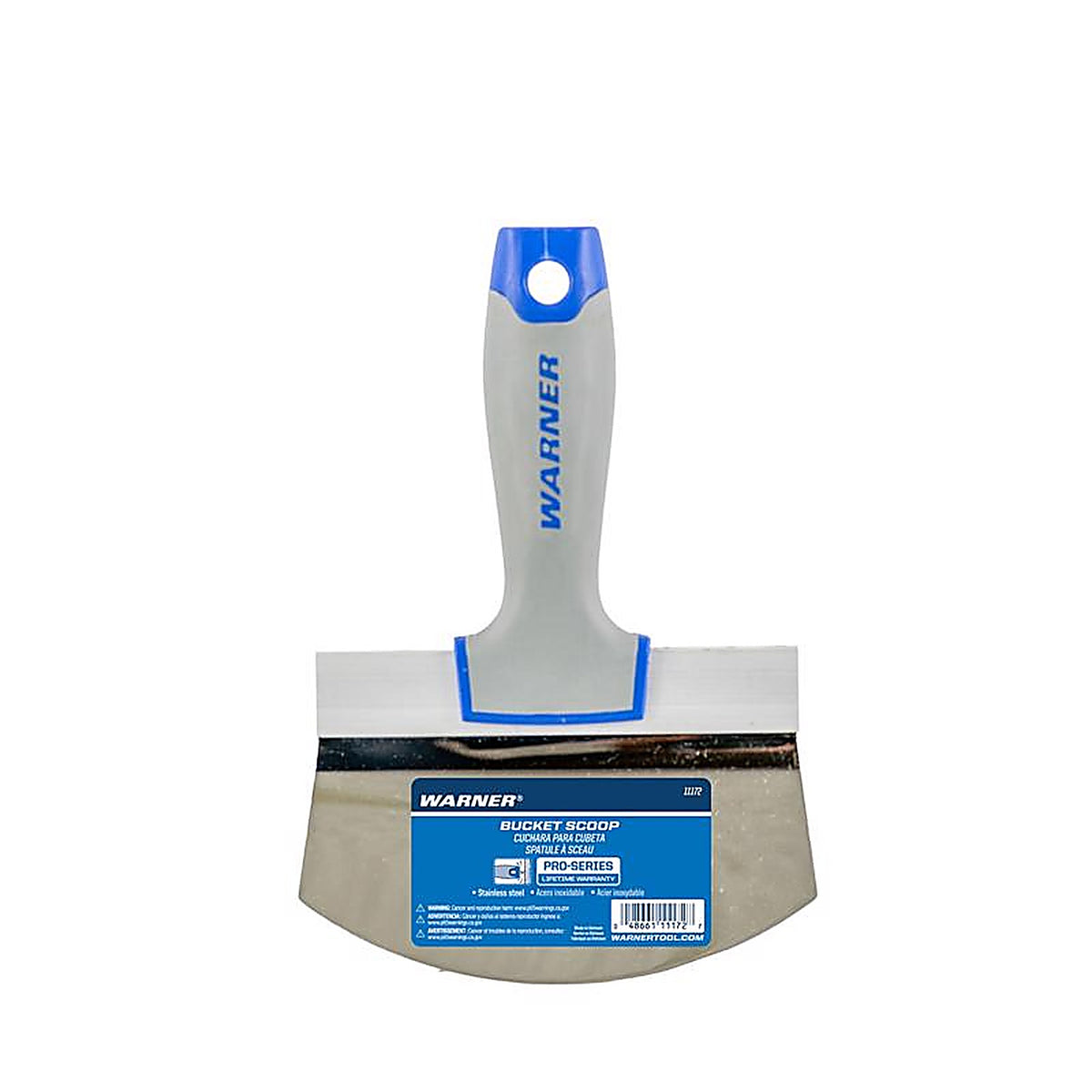 Warner - 11172A - Stainless Steel Bucket Scoop