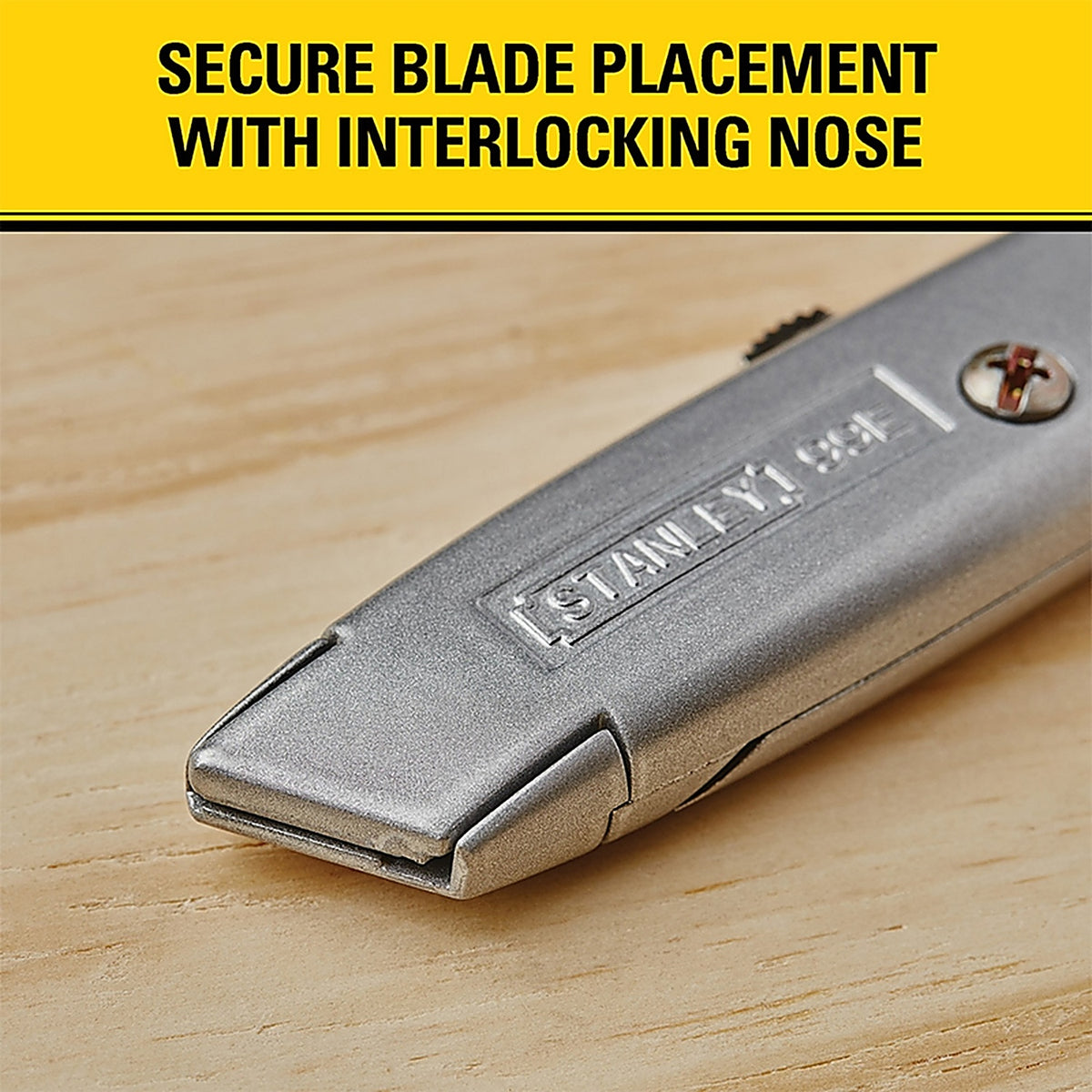 Stanley 10-099 Classic 99 6 in. Retractable Utility Knife Gray 1/Pack