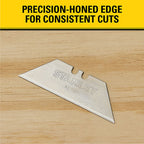Stanley 11-921 Steel Heavy Duty Replacement Blade 2-7/16 in. L 5/Pack