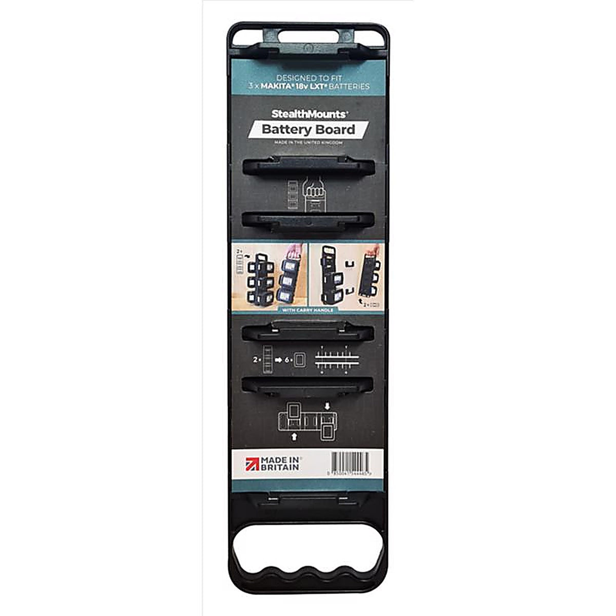 StealthMounts - BD-MK18-H-1 - Battery Rack Black