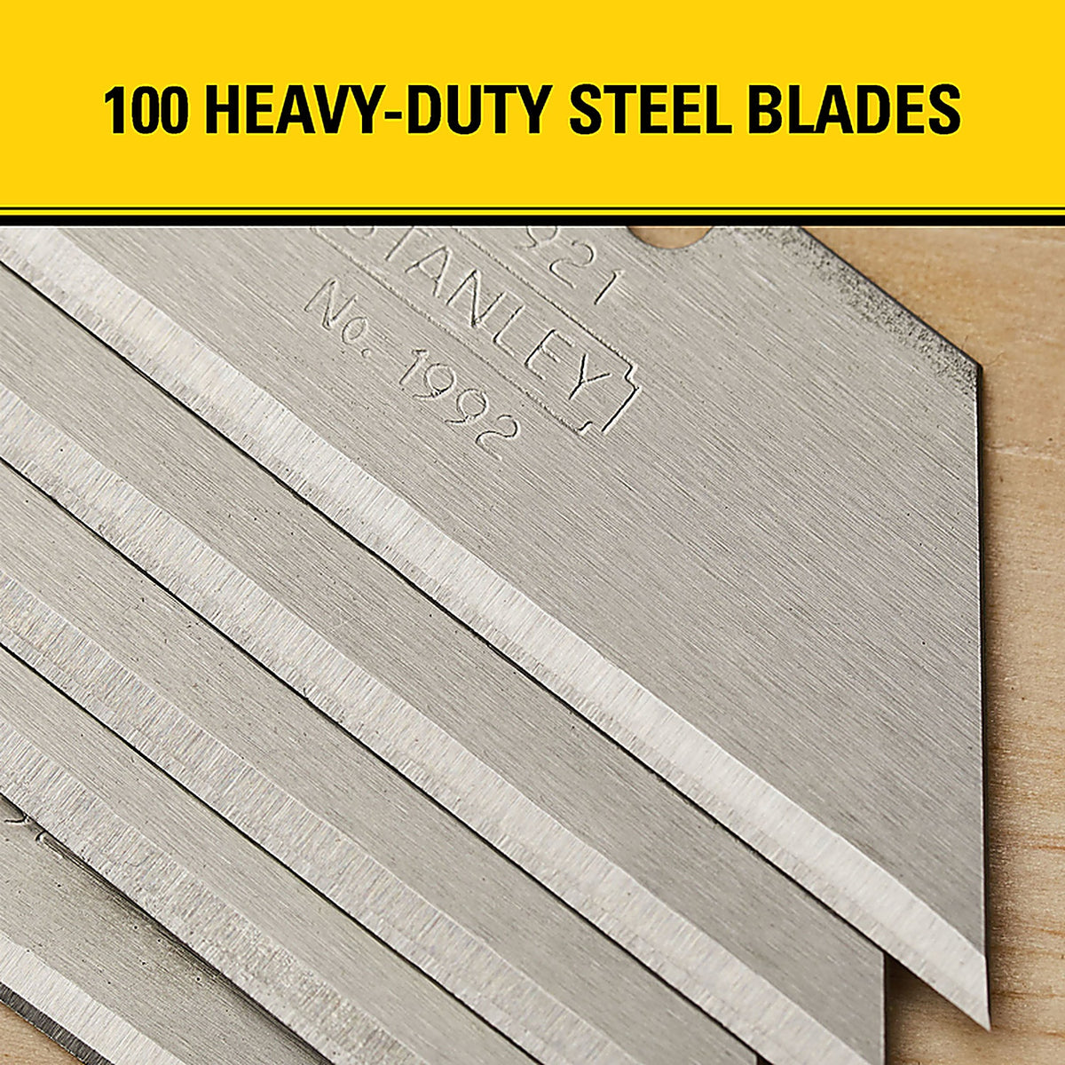 Stanley 11-921A Steel Heavy Duty Blade Dispenser with Blades 2-7/16 in. L 100/Pack