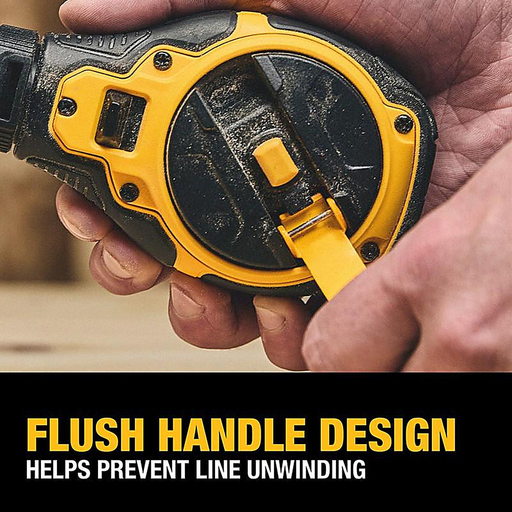 DeWalt - DWHT48333 - Bi-Material Chalk Line Reel Bold Braided Line