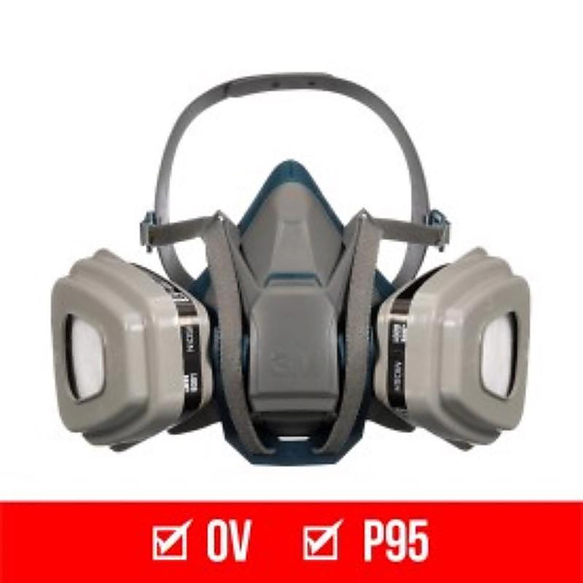 3M - 6503QLP1-DC-PS - P95 Paint Project Respirator