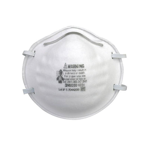 3M - 8200H40-DC - N95 Disposable Particulate Respirator White 40 Pack