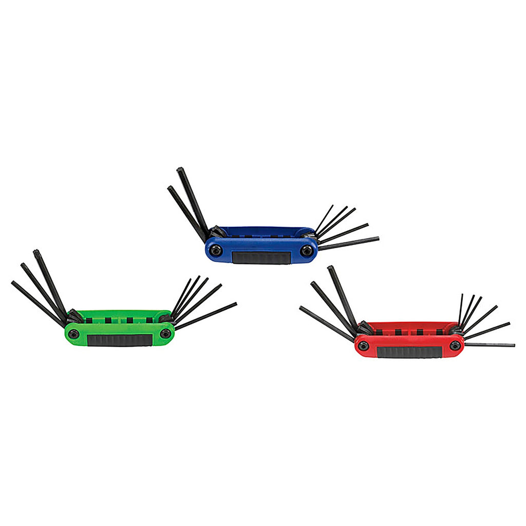 Eklind Tool 25024 Ergo-Fold Assorted Metric and SAE Fold-Up Hex Key Sets Multi-Size in. 24/pc.