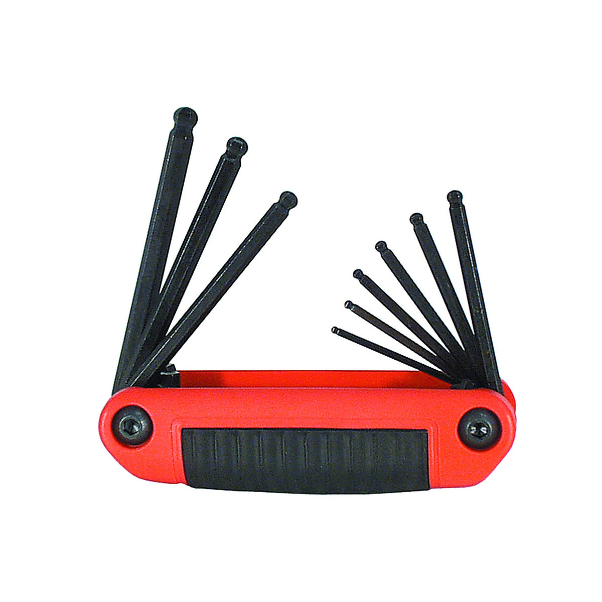 Eklind Tool 25919 5/64in. to 1/4in. SAE Ergo Fold 9 in 1 Ball End Hex Key Set