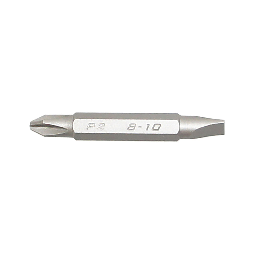 Best Way Tools 83250 Double-Ended Phillips/Slotted 1/4 x 2 in. L Insert Bit Carbon Steel 1/pc.