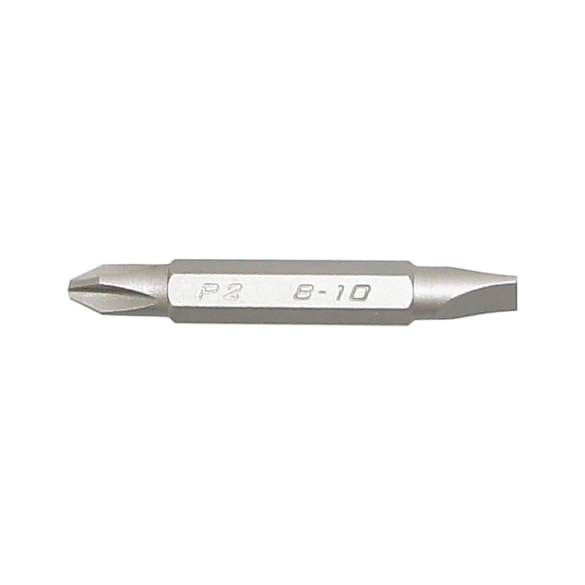 Best Way Tools 83250 Double-Ended Phillips/Slotted 1/4 x 2 in. L Insert Bit Carbon Steel 1/pc.
