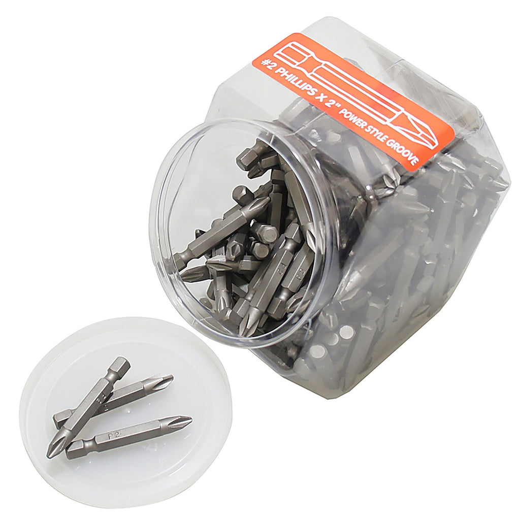 Best Way Tools 84005 Phillips Phillips 1/4 x 2 in. L Screwdriver Bit Carbon Steel 1/pc.