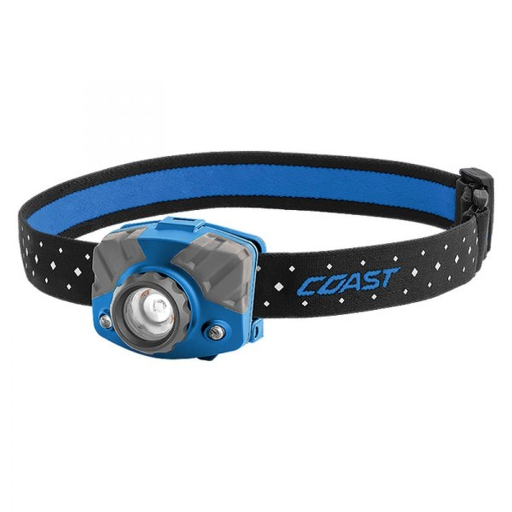 Coast 20617 FL75R Rechargeable Pure Beam Focusing Headlamp, Blue