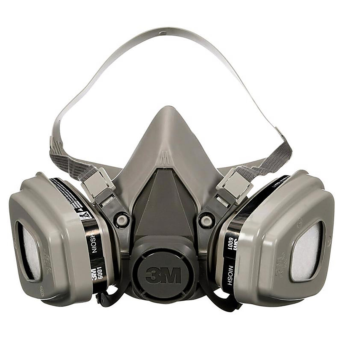 3M 6211P1-DC P95 Paint Project Half Face Respirator Valved Gray M 1 pc