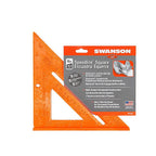 Swanson - T0118 - Speedlite 8.125 In. L X .875 In. H Plastic Speed Square