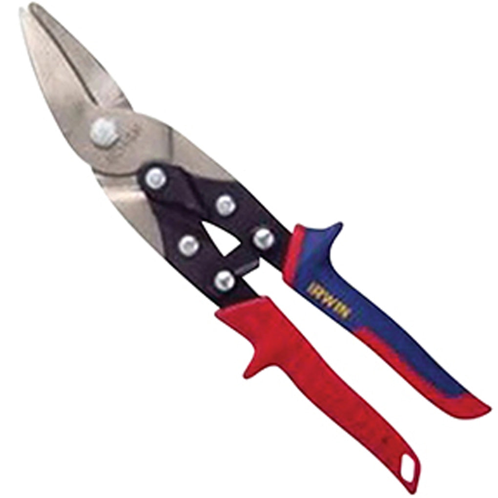 IRWIN 2073111 Aviation Utility Snips, Cuts Left & Straight, 10in.