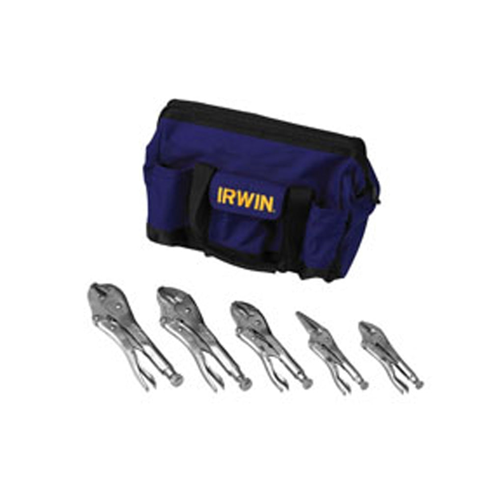 IRWIN 2077704 5 Pc. The Original Locking Pliers Set
