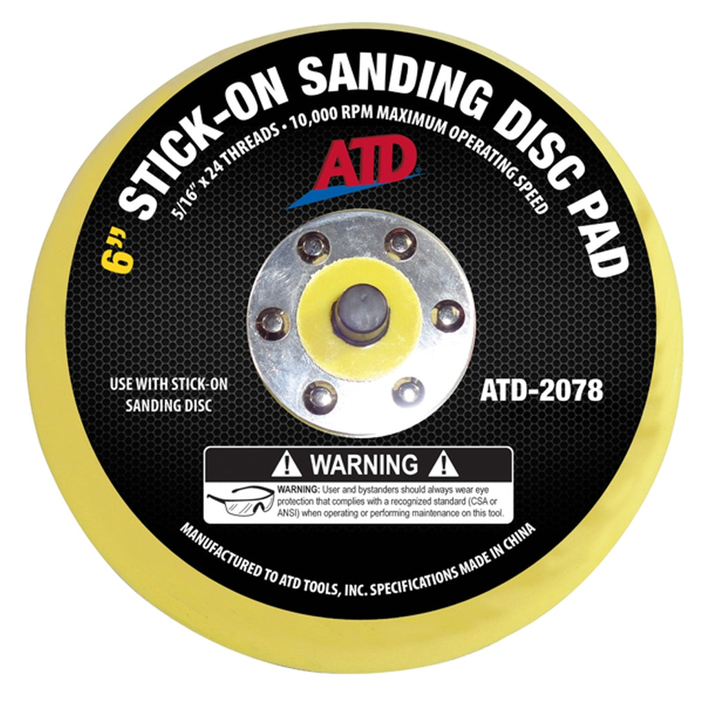 ATD 2078 Stick-on Sanding Disc Pad
