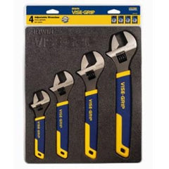 IRWIN 2078706 4-pc Adjustable Wrench Tray Set