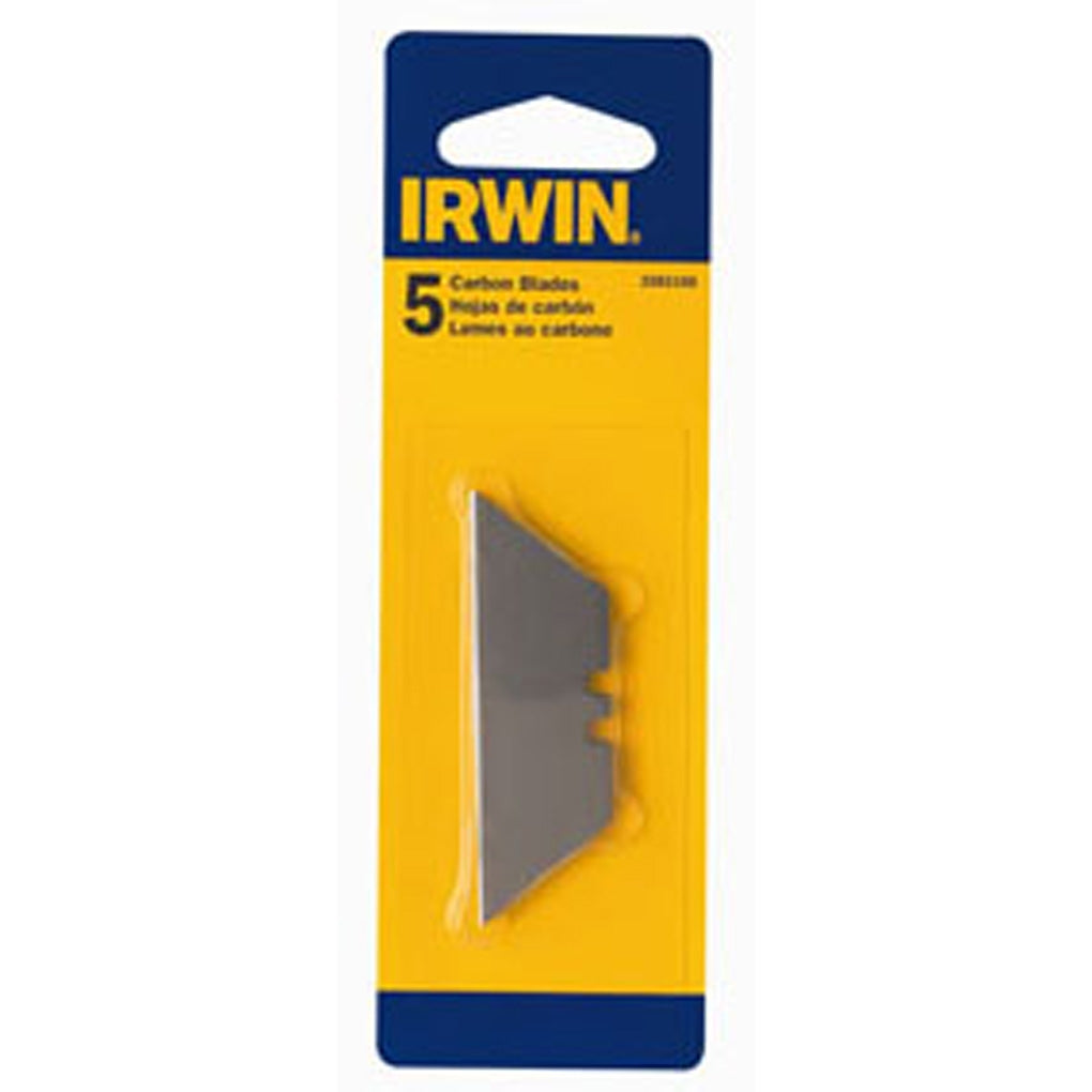 IRWIN 2083100 Traditional Carbon Utility Blades, 5 Pack