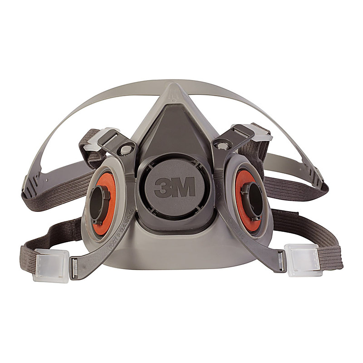 3M 6200 Half Face Respirator 6000 Series Gray M 1 pc