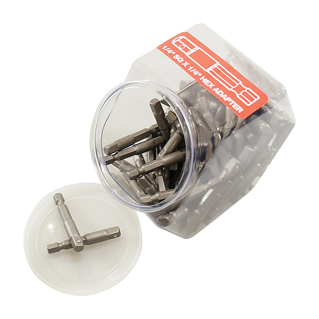Best Way Tools 84071 Adapter 1/4 x 2 in. L Socket Adapter Carbon Steel 1/pc.