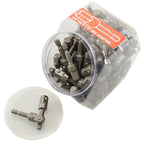 Best Way Tools 84073 Adapter Hex/Square 1/4 x 2 in. L Socket Adapter Carbon Steel 100/pc.