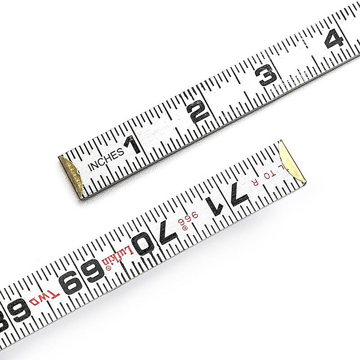 Crescent - 966N - Lufkin 72 In. L X 5/8 In. W Wood 2-Way Folding Rule SAE