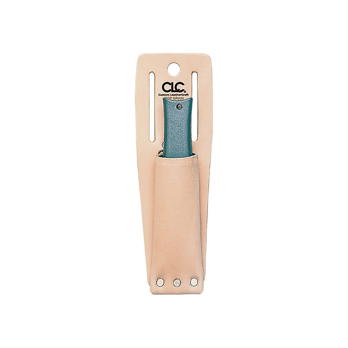 CLC 453 1 pocket Leather Utility Knife Sheath 3.3 in. L X 11 in. H Tan