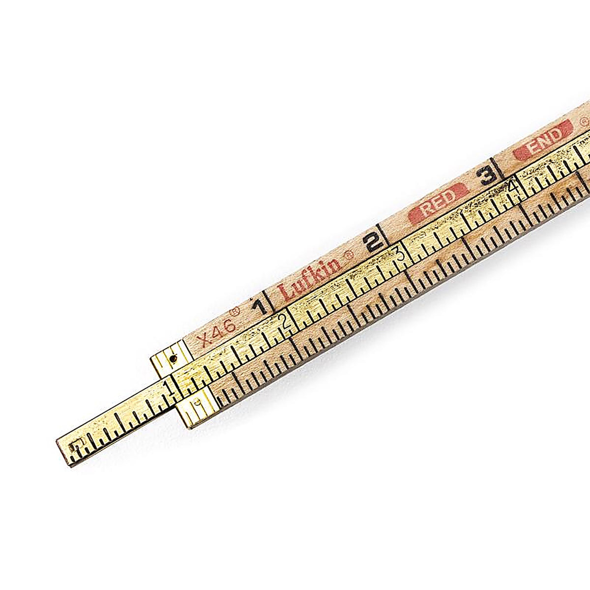 Crescent - TX46N - Lufkin 72 In. L X 5/8 In. W Wood Extension Rule SAE