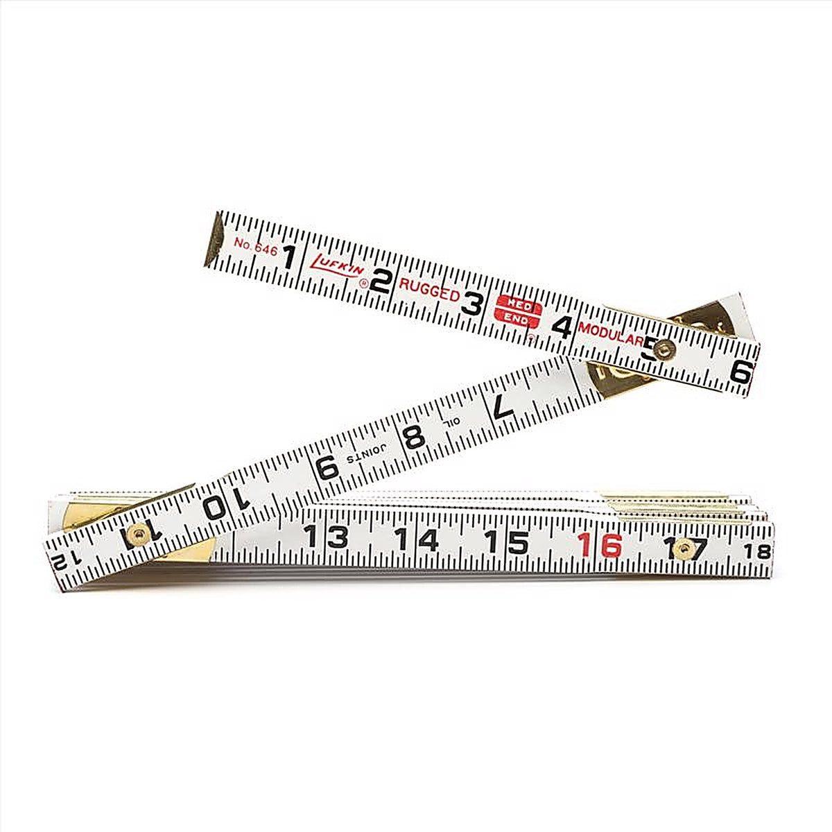 Crescent - 646LN - Lufkin 72 In. L X 5/8 In. W Wood Folding Masonry Rule SAE