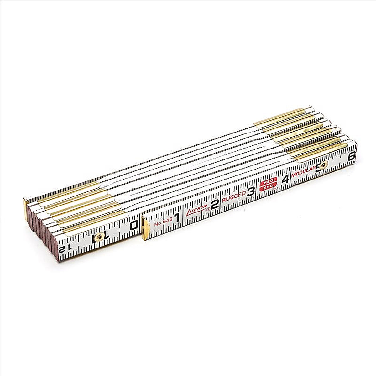 Crescent - 646LN - Lufkin 72 In. L X 5/8 In. W Wood Folding Masonry Rule SAE