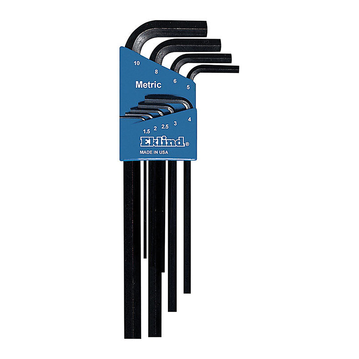 Eklind Tool 10609 Hex-L 1.5-10mm Metric Long Arm Hex L-Key Set Multi-Size in. 9/pc.