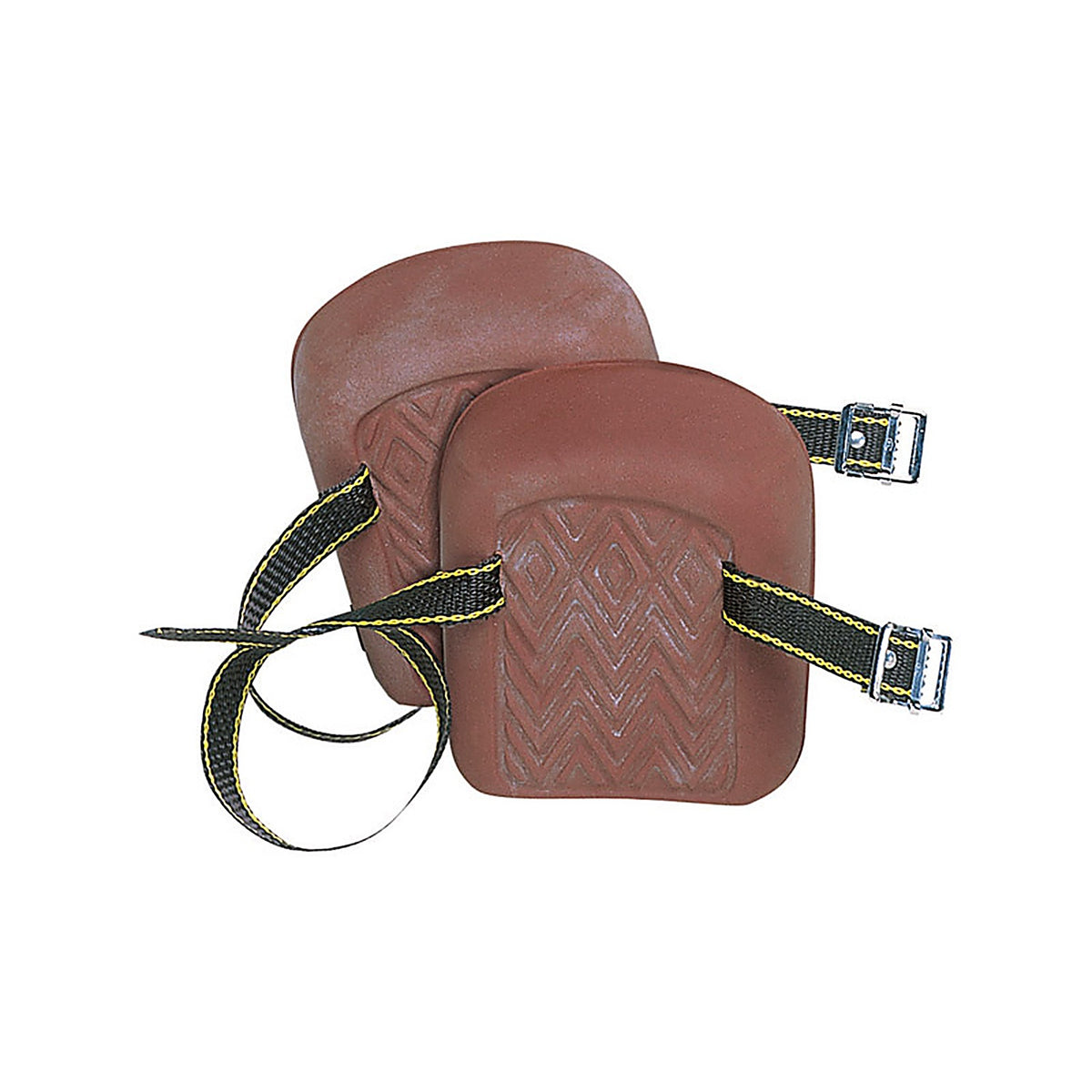 CLC 317 5.25 in. L X 2 in. W Rubber Knee Pads Brown
