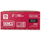 Senco DA21EABN 2 in. 15 Ga. Angled Strip Finish Nails 34 deg. Smooth Shank 4000/Pack