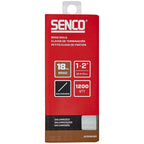 Senco A209909 2 in. 18 Ga. Straight Strip Brad Nails Smooth Shank 1,200/Pack