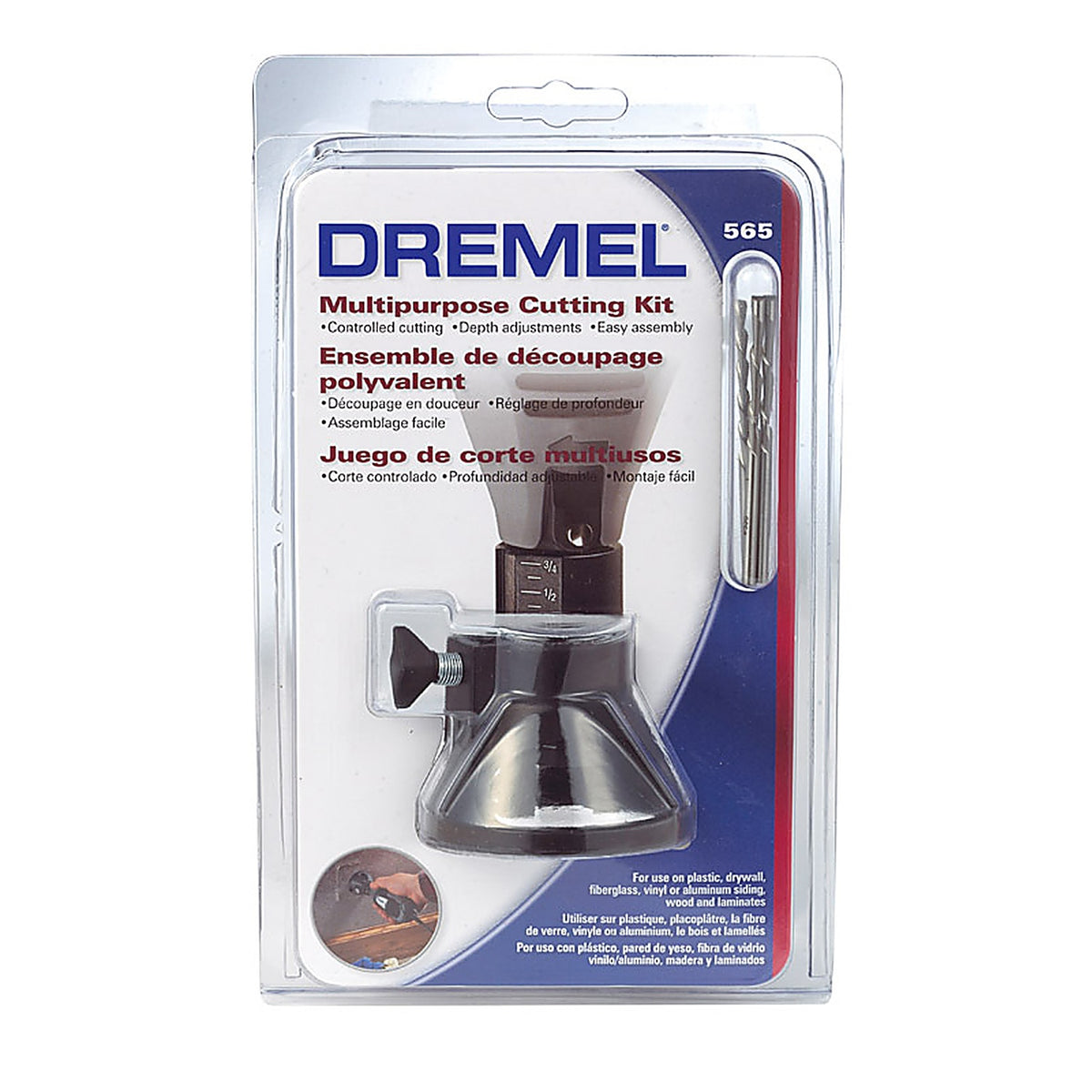 Dremel - 565 - Plastic/Steel Multi-Purpose Cutting Kit 4 Piece