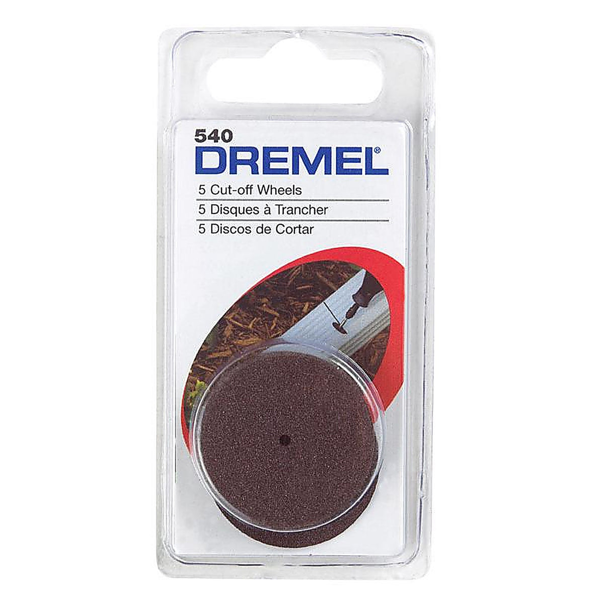 Dremel - 540 - 1-1/4 In. D X 1/8 In. Metal Cut-Off Wheel 5 Pack