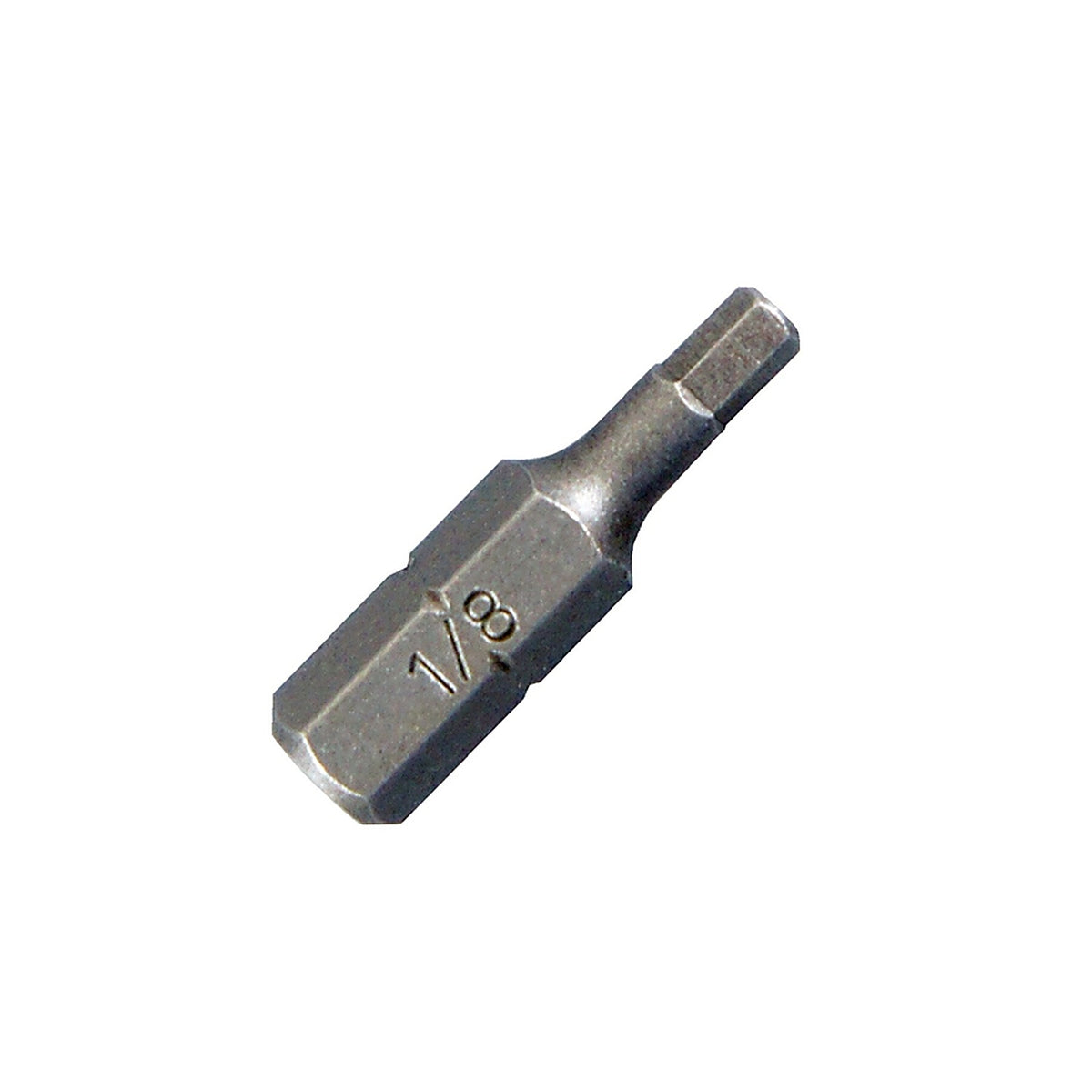 Best Way Tools 86808 Hex 1/8 x 1 in. L Screwdriver Bit Carbon Steel 1/pc.