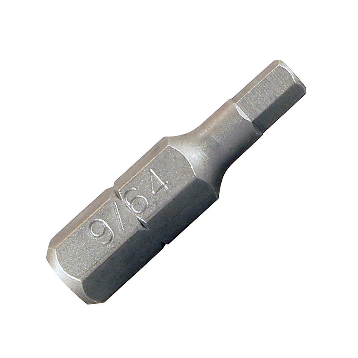 Best Way Tools 86805 Hex 9/64 x 1 in. L Screwdriver Bit Carbon Steel 1/pc.