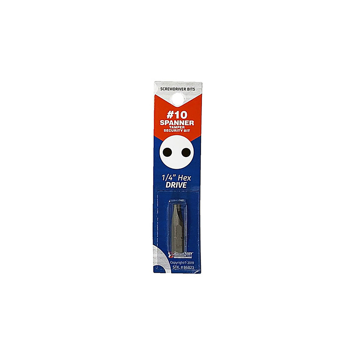 Best Way Tools 86823 Spanner Spanner #10 x 1 in. L Screwdriver Bit Carbon Steel 1/pc.