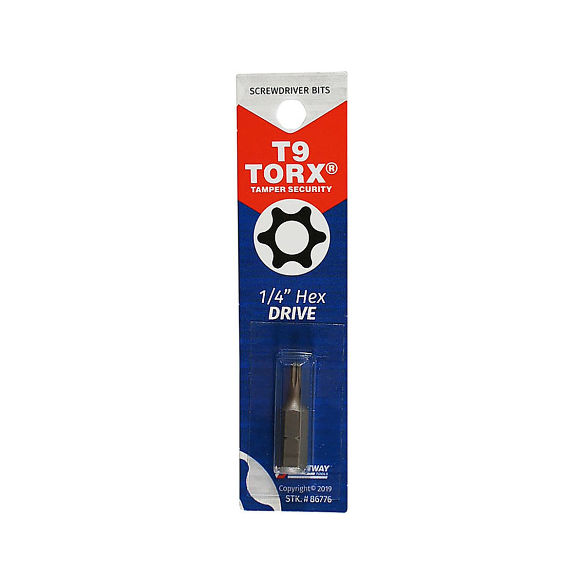 Best Way Tools 86776 Torx 1/4 x 1 in. L Screwdriver Bit Carbon Steel 1/pc.