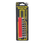 Best Way Tools 86425 Hex Assorted 1/4 x 1 in. L Screwdriver Bit Carbon Steel 9/pc.
