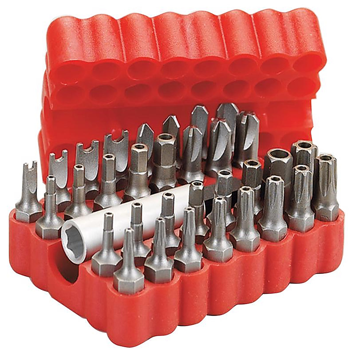 Best Way Tools 45002 Hex 1 in. L Security Bit Set Carbon Steel 33 pc
