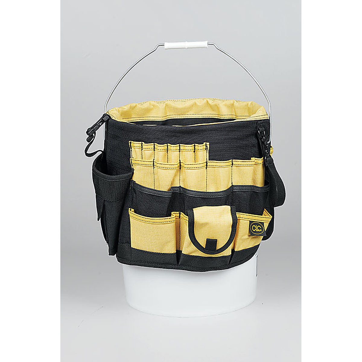 CLC 4122 3.25 in. W X 13 in. H Polyester Bucket Organizer 61 pocket Black 1 pc